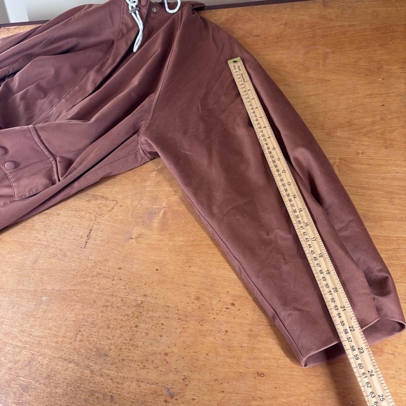 Aligne Anthropologie L/XL (EU 46) deep desert tan long trench coat - Picture 13 of 14